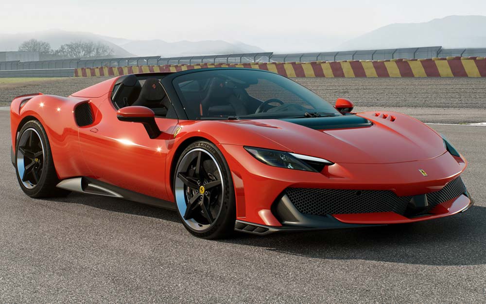 Tre Quarti Anteriore della Ferrari 296 Speciale Spider Tre Quarti Anteriore della Ferrari 296 Speciale Spider